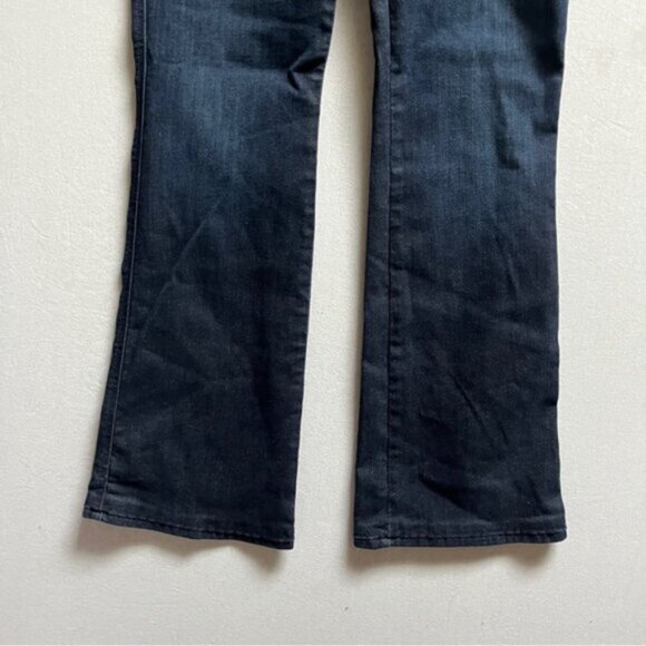 7 For All Mankind ‘A’ pocket Dark Blue Flare Bootcut Jeans Sz 28 - Picture 9 of 16